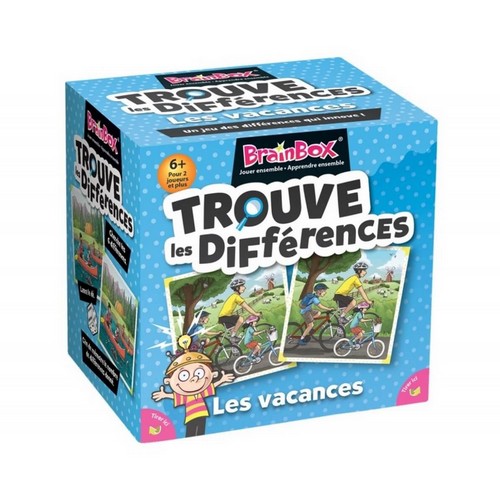 Jeu Brainbox trouve les différences Asmodée