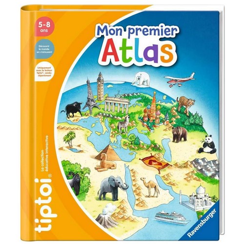 Livre interactif tiptoi mon premier atlas Ravensburger