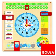 Calendrier-Horloge - Goula